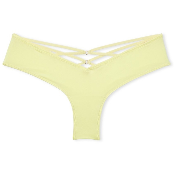 π XXL VS Very Sexy Strappy Back High-Leg Cheeky Pantyπ - Picture 3 of 15